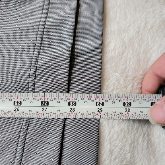 Footjoy Polo Shirt Small Shirt FJ Gray Geometric Double Sided Pattern Golf - Picture 6 of 6